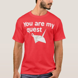 Camiseta Crane de papel que você é minha busca