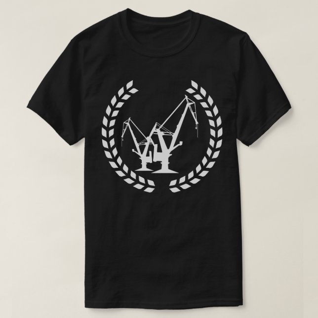 Camiseta Crane Industrial (Frente do Design)