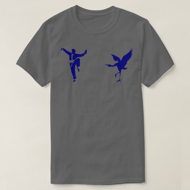 Camiseta Crane Style Kung Fu (Frente do Design)