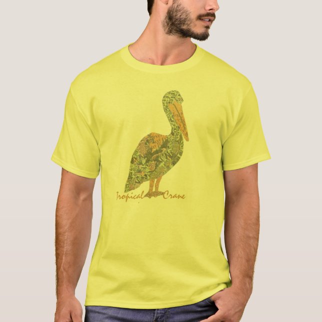 Camiseta Crane Tropical (Frente)