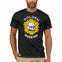 Cráneo de Girassol do Sol da Manhã Dourado