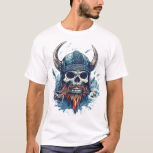 Camiseta Cráneo Vikingo Berserker