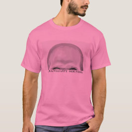 Camiseta Craniality soa "o T cor-de-rosa "