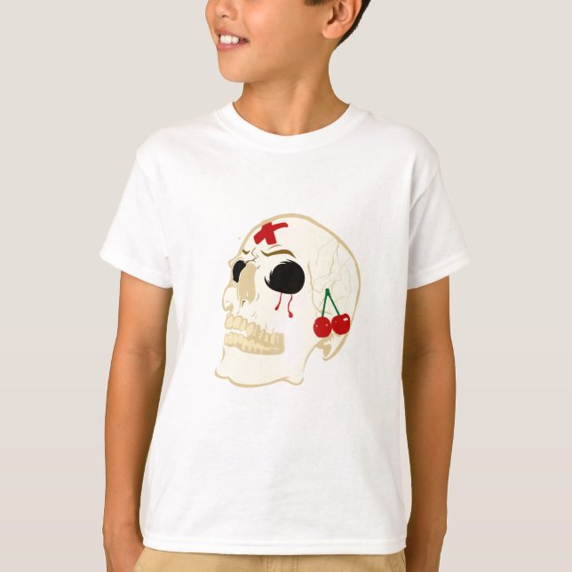 Camiseta crânio (Frente)