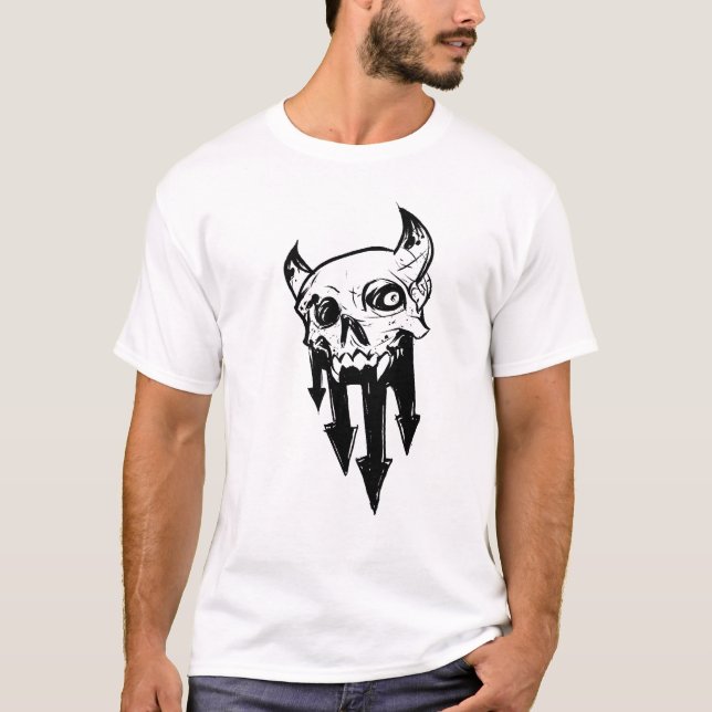 Camiseta Crânio 2 de Gein (Frente)
