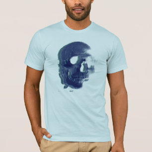 Camiseta crânio 80s