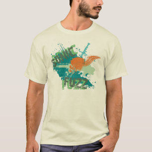 Camiseta Crânio alaranjado