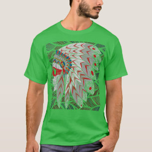 Camiseta Crânio Americano 6 Nativo