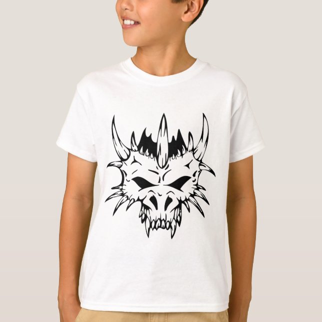 Camiseta Crânio animal (Frente)