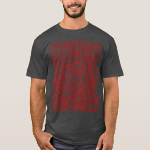 Camiseta Crânio antient asiático 211