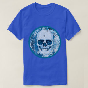 Camiseta Cranio Azul Legal