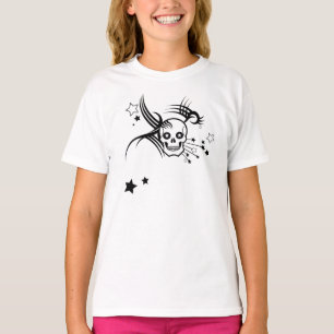 Camiseta Crânio bonito