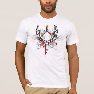 Camiseta Crânio com asas