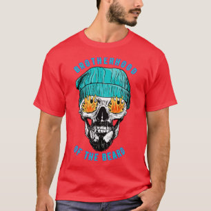 Camiseta Crânio com Beanie Crânio com Barba