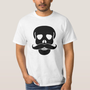 Camiseta Crânio com bigode