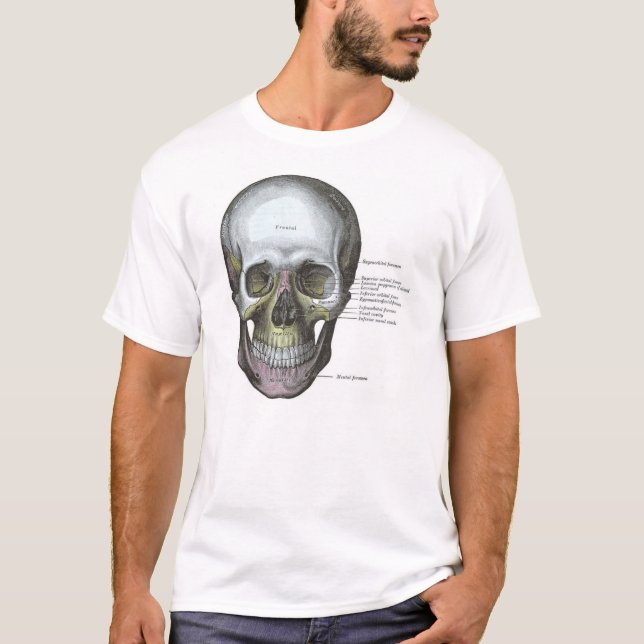 Camiseta Crânio com detalhe (Frente)