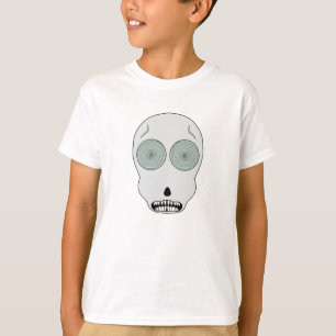 Camiseta Crânio com olhos hipnóticos