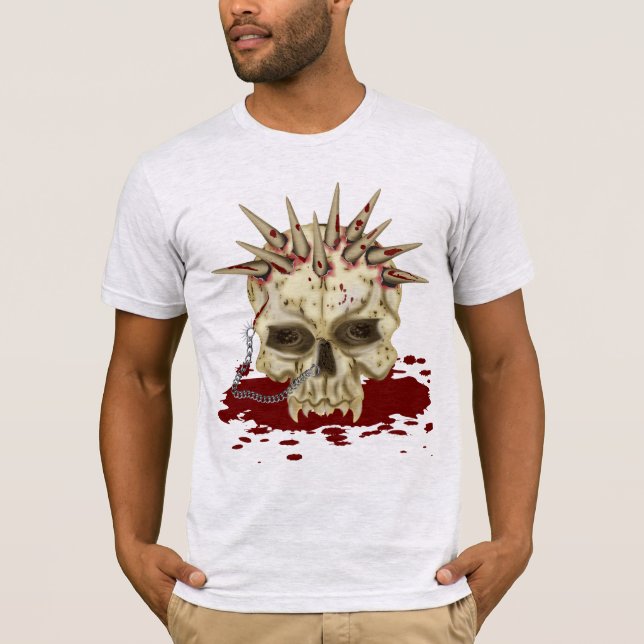 Camiseta Crânio Com Pio (Frente)
