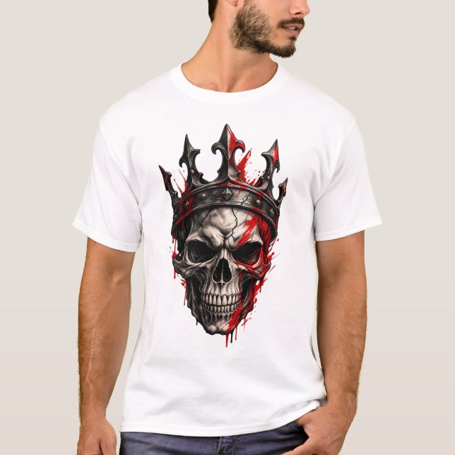 Camiseta Cranio Coroado (Frente)