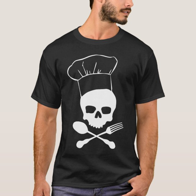 Camiseta Crânio & cozinheiro chefe dos Crossbones (Frente)