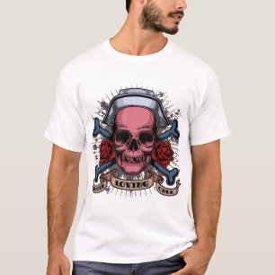 Camiseta Crânio da enfermeira do TLC