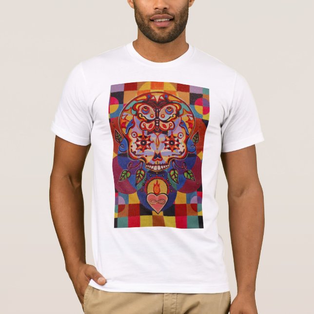 Camiseta Crânio da medicina (Frente)