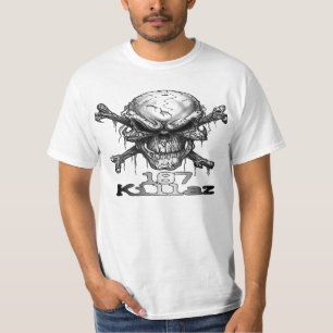 Camiseta Crânio de 187 Killaz