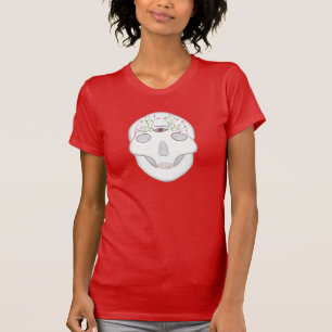 Camiseta Crânio de Açúcar com Combustíveis de 3º Olho