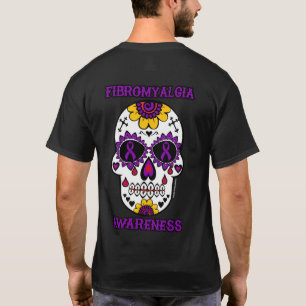 Camiseta Crânio de Açúcar/Sensibilização...Fibro