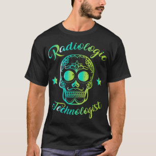 Camiseta Crânio De Açúcar Tecnológico Rad Tech, Tecnológico