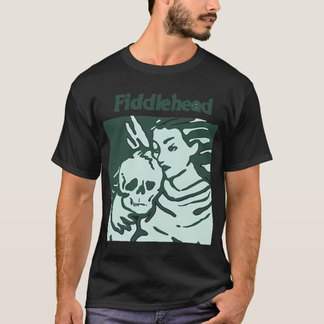 Camiseta Crânio de Anjo de Fiddlehead (Frente)