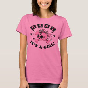 Camiseta Crânio De Bebê