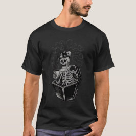 Camiseta Crânio de café