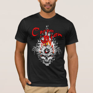 Camiseta Crânio de Carpe Diem