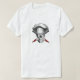 Camiseta Crânio de Chef Impaleado v4 (Frente do Design)