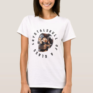 Camiseta crânio de cristal