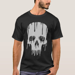 Camiseta Crânio de derretimento