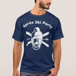 Camiseta Crânio de esqui Ischgl 2020 do partido Apres Ski