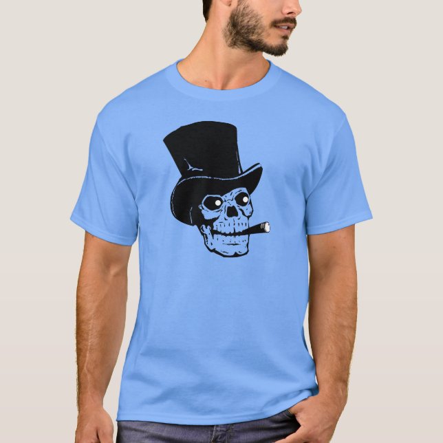 Camiseta Crânio de fumo (Frente)