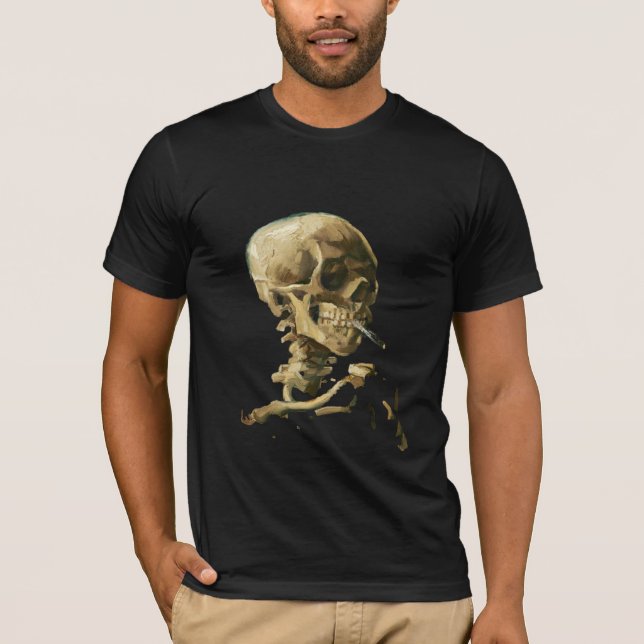 Camiseta Crânio de Gogh (Frente)