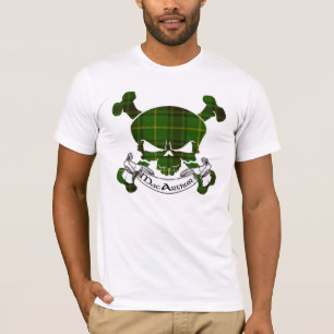 Camiseta Crânio de MacArthur Tartan