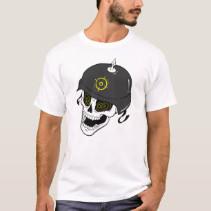 Camiseta Crânio de metal pesado