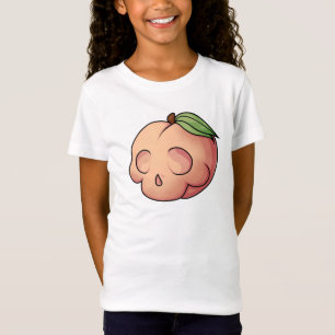 Camiseta Cranio de Pêssego Doce e Mortal