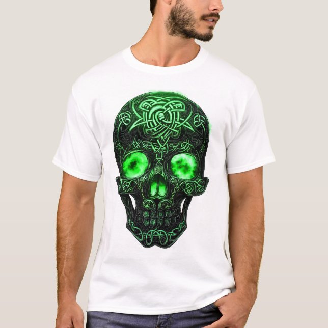Camiseta Cranio de Runa Celta (Frente)
