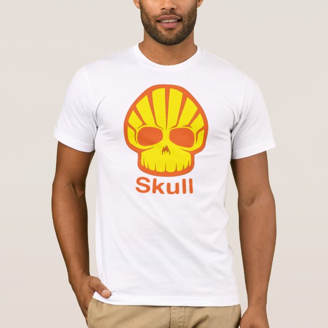 Camiseta Crânio de Shell (Frente)