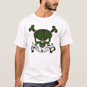 Camiseta Crânio de Tartan MacAlpine