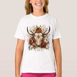 Camiseta Crânio de Touro Ocidental