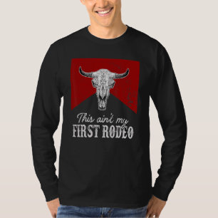 Camiseta Crânio de Touro Vida Ocidental Country Essa Não é 