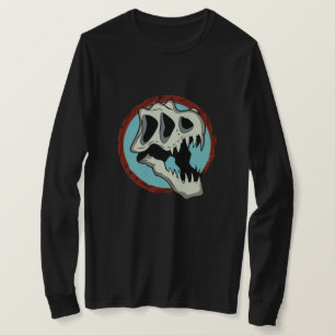Camiseta Crânio de Tyrannosaurus