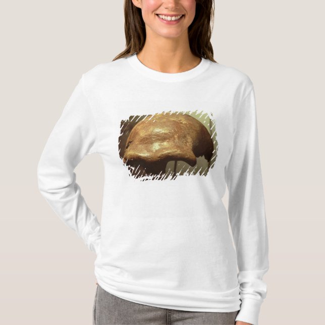 Camiseta Crânio de um Neanderthal (Frente)